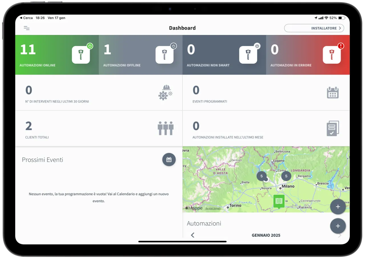 SC_homepage Software di gestione automazioni simply connect